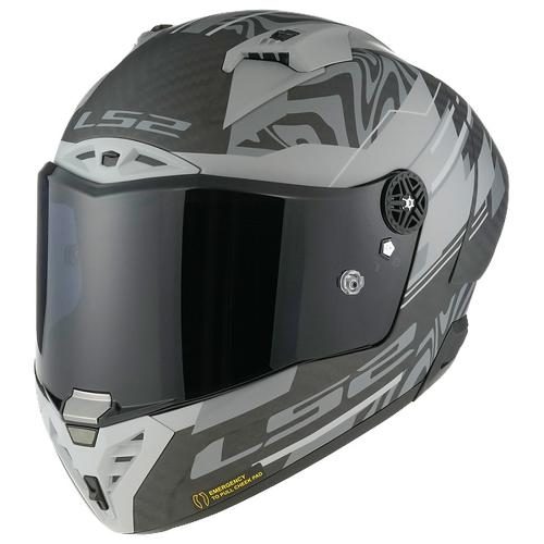 LS2 FF805 Thunder C GP Polar Helmet - polar matt black