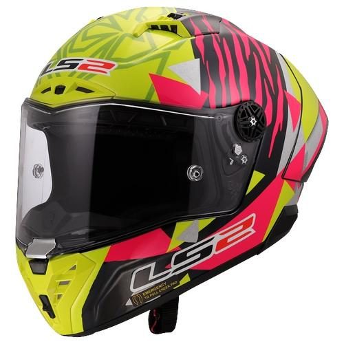LS2 FF805 Thunder GP Aero Fire Helmet - replica aldeguer