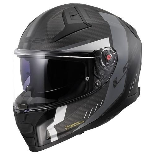 LS2 FF811 Vector 2 C Grid Helmet - matt black
