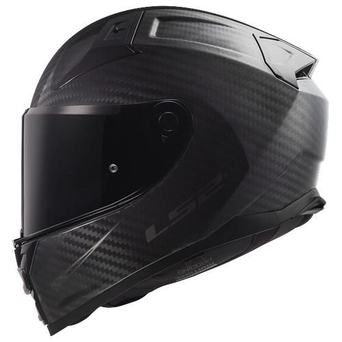 LS2 FF811 Vector 2 Solid Carbon Helmet - gloss carbon