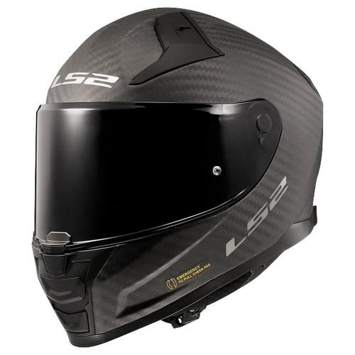 LS2 FF811 Vector 2 Solid Carbon Helmet - matt carbon