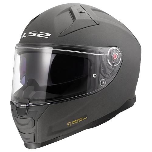 LS2 FF811 Vector 2 Solid Helmet - concrete