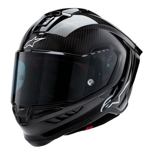 Alpinestars Supertech R10 Solid Helmet - black carbon m&g