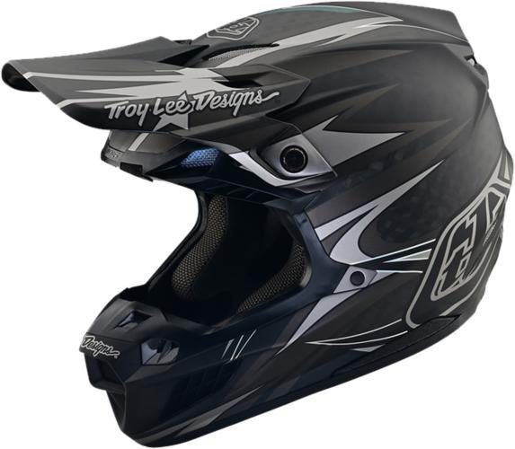 Troy Lee Designs SE5 ECE Carbon Helmet Mips - Inferno schwarz