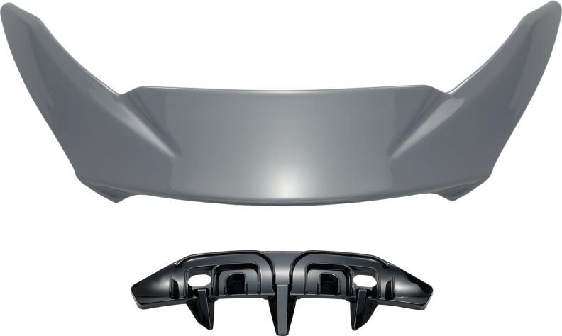 SHOEI Vent. Auslass hinten - b. grau