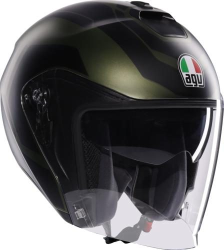 AGV Jethelm Irides Sakai - matt-grün-schwarz