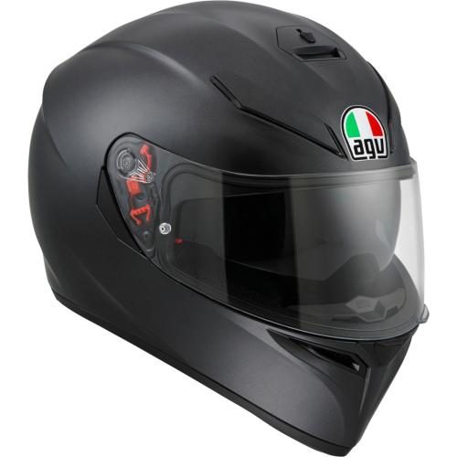 AGV Integralhelm K-3 Mono Uni - schwarz matt