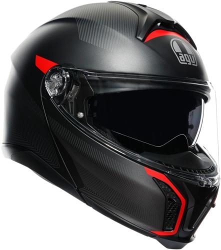 AGV Klapphelm Tourmodular Multi Frequency - rot