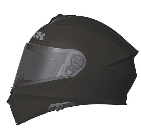 iXS 301 1.0 Klapphelm - schwarz matt