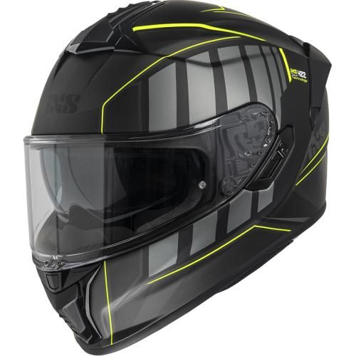 iXS 422 FG 2.1 Integralhelm - schwarz matt-gelb fluo