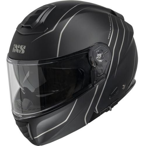 iXS 460 FG 2.0 Klapphelm - schwarz matt-grau