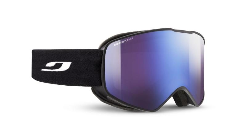 Julbo Skibrille Cyclon - schwarz, reactiv 2-4 polarized, braun
