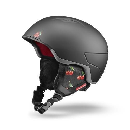 Julbo Skihelm Hal - schwarz / kirsche