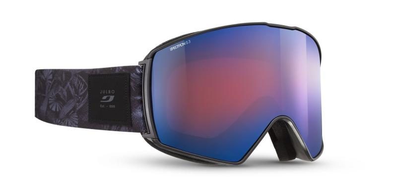 Julbo Skibrille Launcher - tropisch schwarz, spectron 3, rot