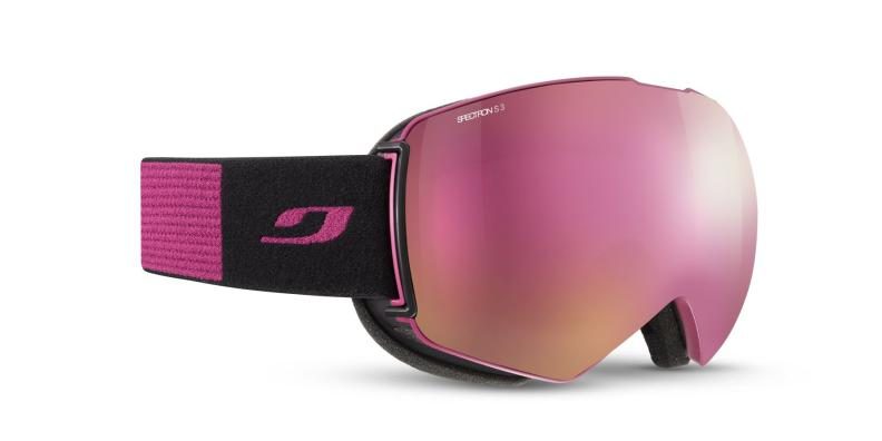 Julbo Skibrille Lightyear - dunkelviolett / schwarz, spectron 3, rosa