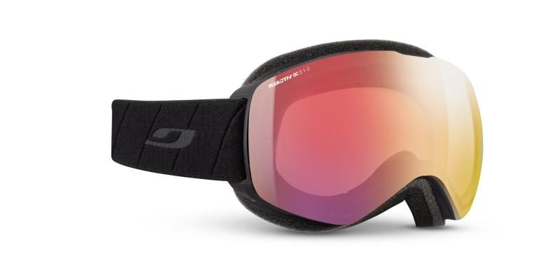 Julbo Skibrille Proxima - schwarz, reactiv 1-3 glare control, zinnoberrot