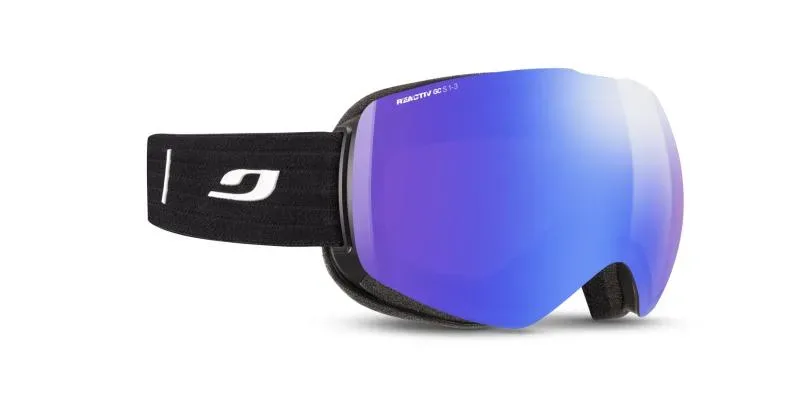Julbo Skibrille Shadow - schwarz, reactiv 1-3 glare control, zinnoberrot