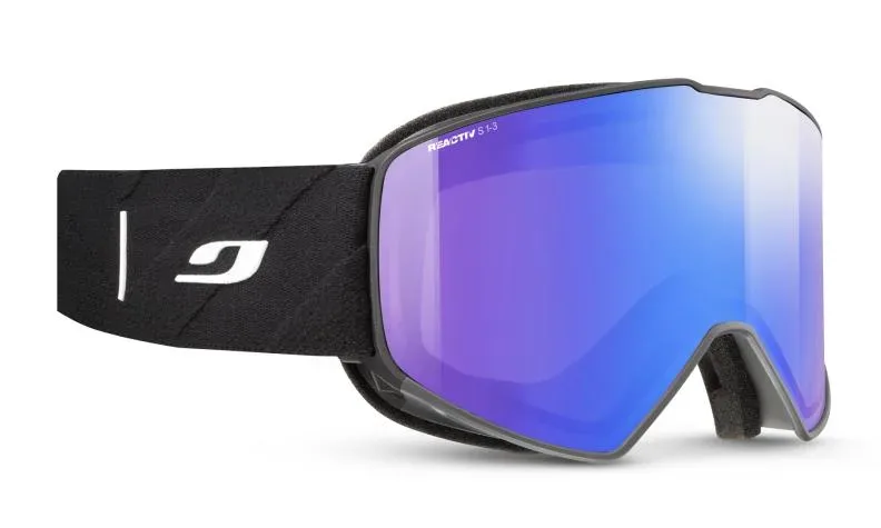 Einzelstück Julbo Skibrille Cyrius-X - schwarz / grau, rot