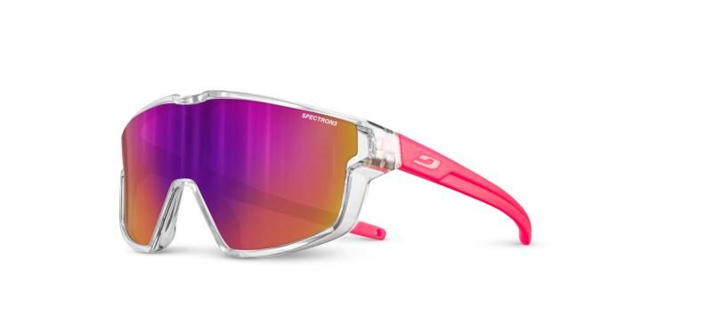 Julbo Kinder Sonnenbrille Fury Mini - kristall / neonpink, braun