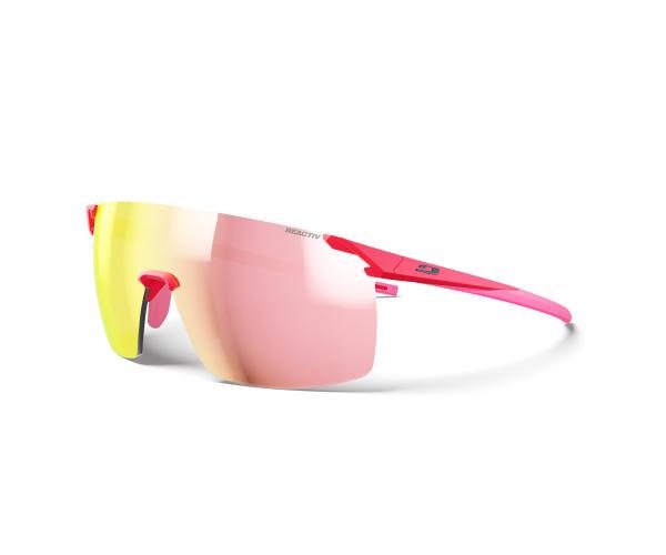 Julbo Sportbrille Faster M - rosa, gelb