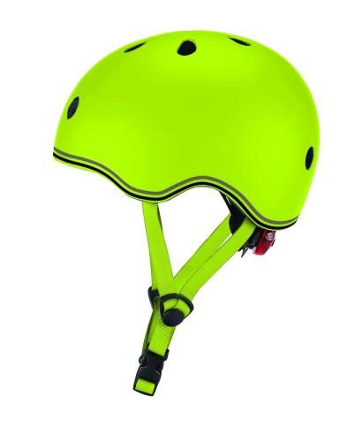Globber Kinderhelm Evo Lights - lime grün