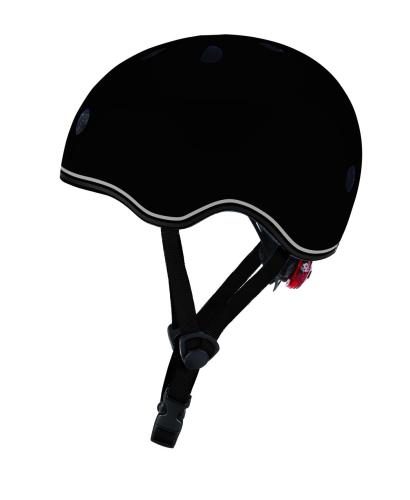 Globber Kinderhelm Evo Lights - schwarz