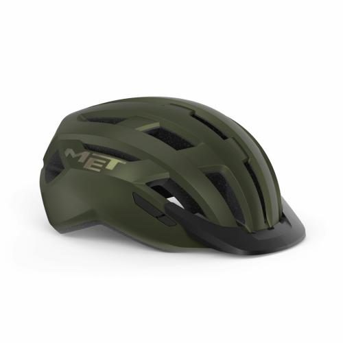 Met Velohelm Allroad MIPS - Olive Iridescent, Matt