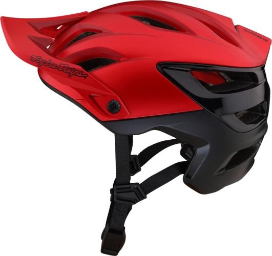 Troy Lee Designs A3 Mips Helmet - Uno - rot