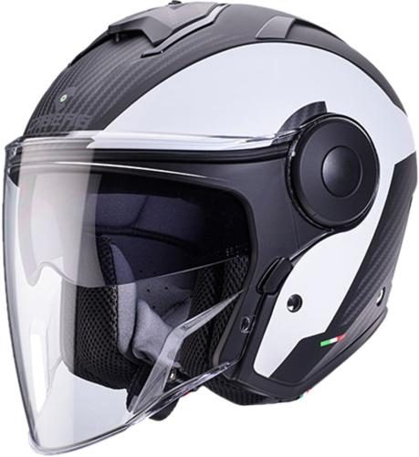 Caberg Jethelm Soho Milano - matt schwarz-weiss
