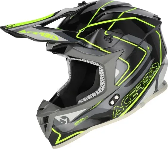 Acerbis Offroadhelm Linear 22-06 - schwarz-gelb