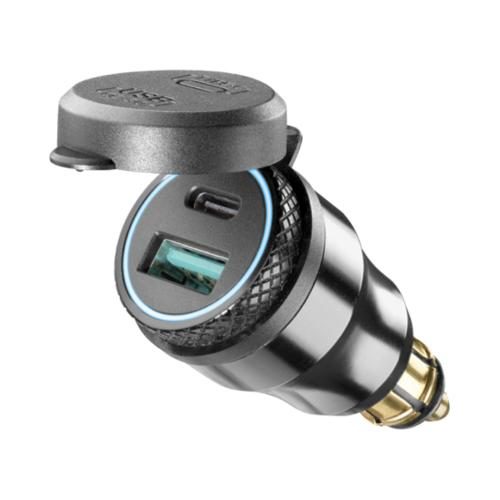 Interphone USB + Typ C Adapter für DIN-Steckdose