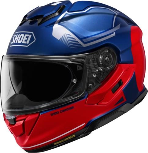 SHOEI Integralhelm GT-Air 3 Mike TC-2 - rot-blau