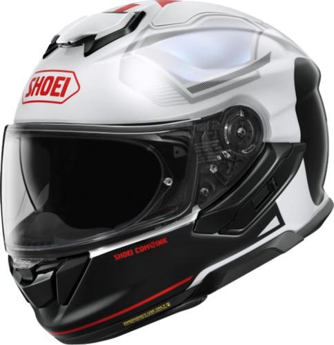 SHOEI Integralhelm GT-Air 3 Mike TC-6 - schwarz-weiss-rot