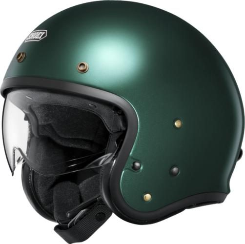 SHOEI Jethelm J-O 2 Plain british - grün