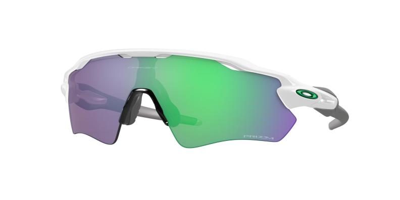 Oakley Sonnenbrille Radar Ev Path - polished white, prizm jade