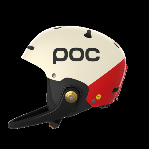 POC Artic SL MIPS Skihelm - Rouge/Blanc