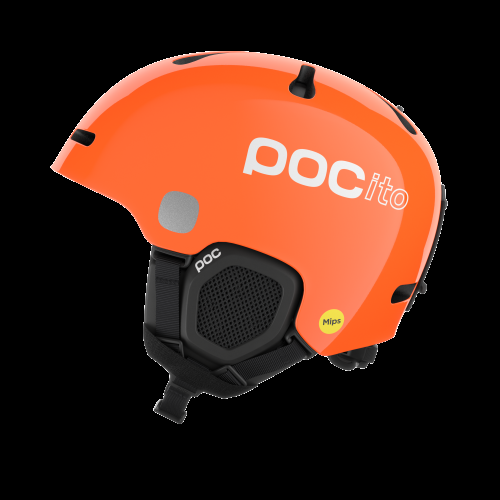 POC POCito Fornix MIPS Skihelm - Fluorescent Orange