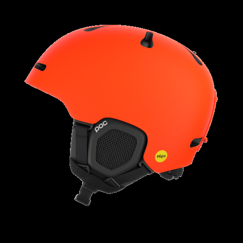 POC Fornix MIPS Skihelm - Fluorescent Orange Matt
