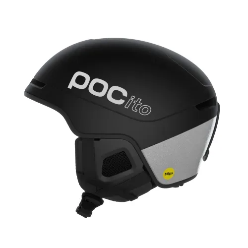 POCito Obex Kinder Skihelm - Uranium Black Matt