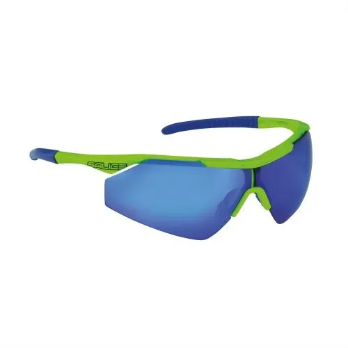 Salice Sportbrille 004RW - flo green / RW blue
