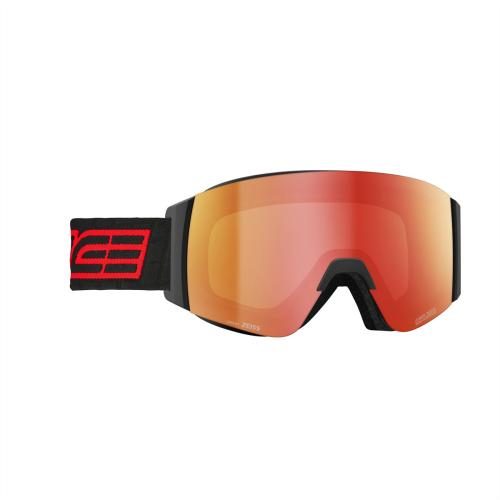 Salice Skibrille 105DARWF - black/red / darw red