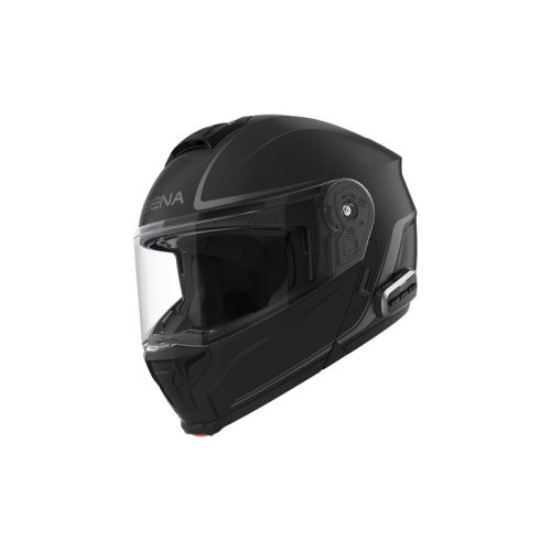 Sena OUTRUSH 2 Smart Motorrad-Klapphelm - schwarz matt