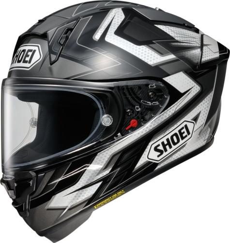 SHOEI X-Spirit Pro Escalate TC-5 Integralhelm - schwarz-weiss-silber
