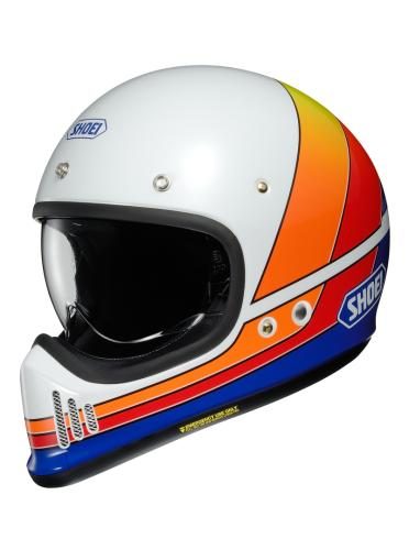 SHOEI EX-Zero Equation TC-2 Integralhelm - weiss-blau-orange