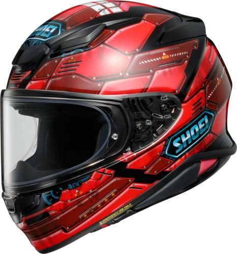 SHOEI NXR 2 Fortress TC-1 Integralhelm - rot-schwarz