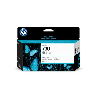 HP Tintenpatrone 730 gray P2V66A DesignJet T1700 130ml