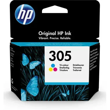 HP 305 Original Tintenpatrone 3YM60AE Cyan, Magenta, Gelb