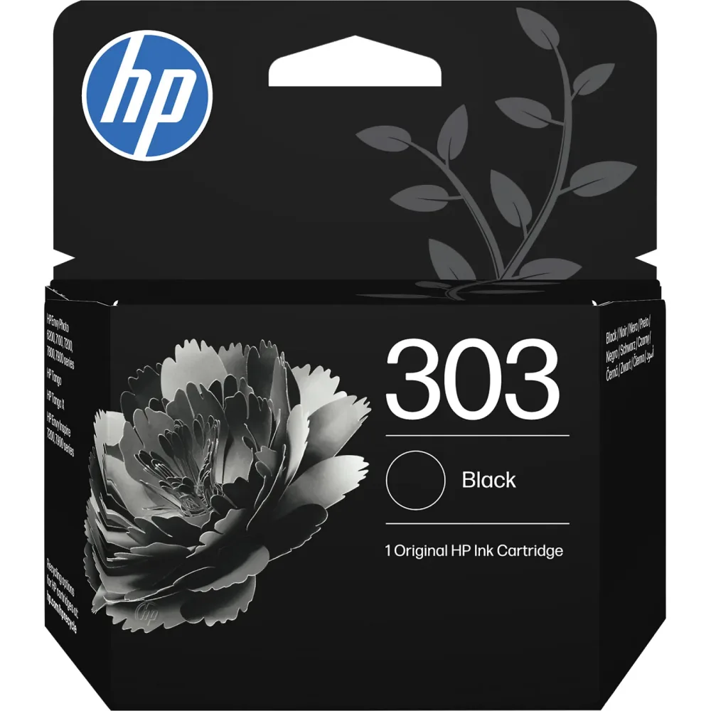 HP Tintenpatrone 303 schwarz T6N02AE Envy Photo 6230 200 Seiten