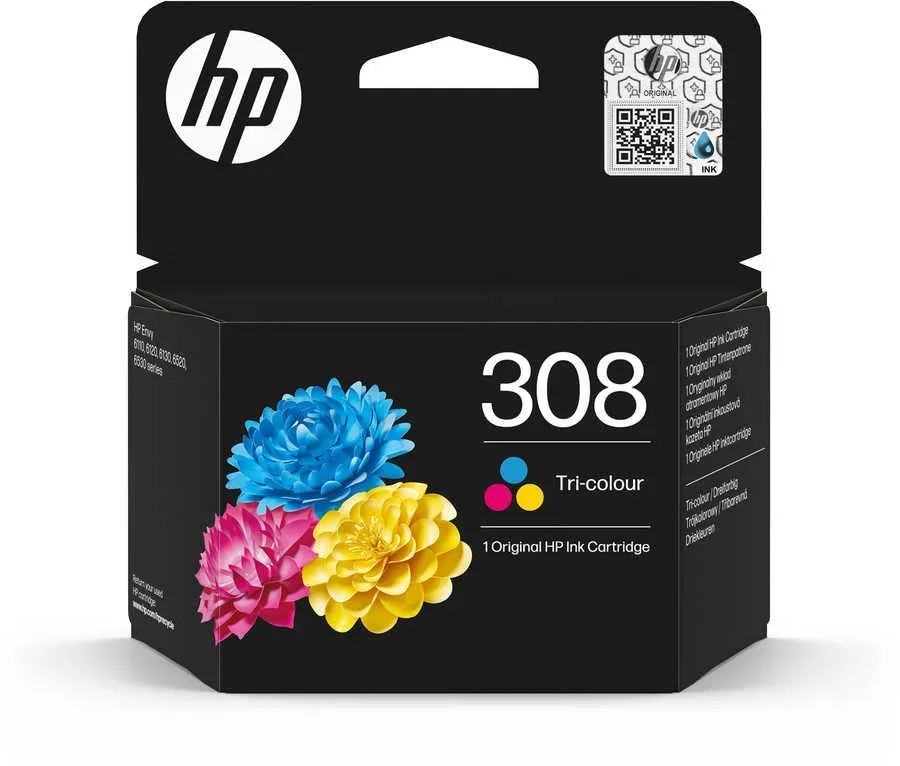 HP 308 Cyan/Magenta/Gelb Original Druckerpatrone