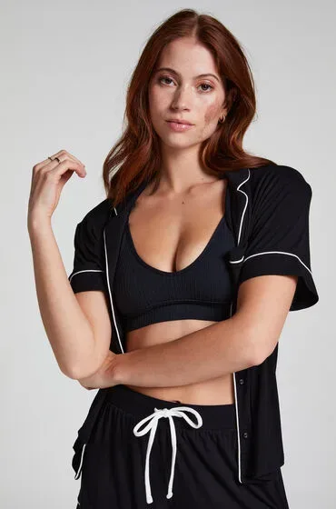 Hunkemöller Bralette Dianne Schwarz